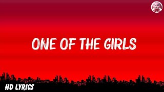 The Weeknd  One Of The Girls Lyrics Ft JENNIE Lily Rose Depp Ed Sheeran Halsey Mix Ly [upl. by Eelra]