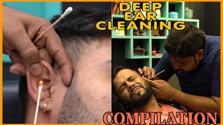 Deep Ear Cleaning  Indian Barber Shamboo Reiki and Vikram💈asmr [upl. by Einnaj]