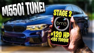 THE 2020 M550i FINALLY GETS A STAGE 2 TUNE 700HP [upl. by Okime]