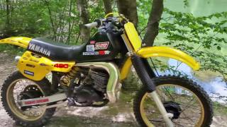 1984 yamaha yz490 beast is alive and growlin [upl. by Goodill]