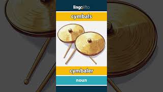 🇬🇧🇸🇪 cymbals  cymbaler  learn English  låt oss lära oss engelska [upl. by Nnywg]