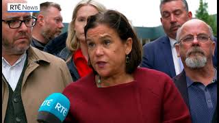 RTE NEWS MARY LOU MCDONALD WANTS THE COPS IN CHARGE OF ALL THINGS RELATED TO THE BRIAN STANLEY SAGA [upl. by Doralynn107]