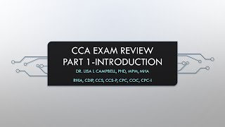 CCA Exam Review Part 1 [upl. by Ferrick]