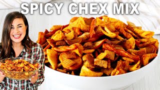 Texas Trash  Addictively Delicious Spicy Chex Mix Recipe [upl. by Cullen]