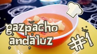 La mejor receta de gazpacho del mundo  Recetas de cocina fáciles [upl. by Rudolph]