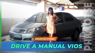 Driving a Toyota Vios MT in the city  Philkotse Stories [upl. by Kalvin98]