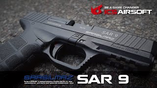 SARSILMAZ licensed SAR 9│Smart Tactical│ICS Airsoft [upl. by Galven]