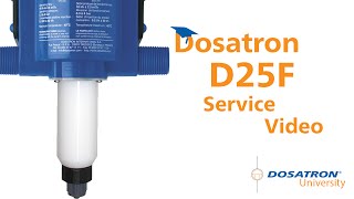 Dosatron D25F Service Video [upl. by Sansbury]