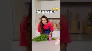 Was heißt jetzt Zwiebelsalat😂 sallyswelt zwiebelsalat lukaspodolski food fyp [upl. by Eedolem]