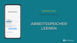 Arbeitsspeicher leeren  Samsung Android 12  One UI 4 [upl. by Suzanna]