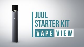 JUUL Starter Kit Review Unboxing [upl. by Anerec]