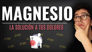 BENEFICIOS del MAGNESIO ¿Tan Bueno como CREES  Tipos y Cómo Tomarlo  Suplementación de Magnesio [upl. by Shoshanna]