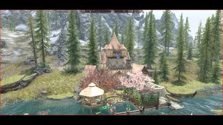 Astrum Chateau  Skyrim Special Edition Player Home [upl. by Stoops]