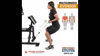 Multigimnasio EVOLUTION EVO1000 [upl. by Aihcila]