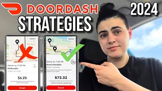 BEST Doordash Driver Strategies To Make More Money 2024 Doordash TipsTricks [upl. by Oranneg]