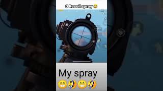 My spray akm bgm teg your friend gamer video short video BGMi [upl. by Neural]