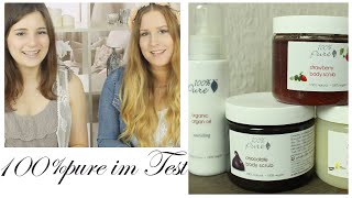 Produkttest Naturkosmetik von 100 Pure [upl. by Griz360]