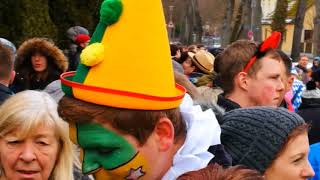 Fasching in Ismaning 2018 Ismaniger Faschingsumzug Teil I vom Ismaninger Burschenverein [upl. by Ajnos]