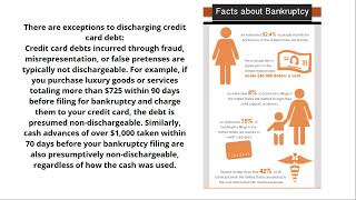 Can Credit Card Debt Be Discharged in Bankruptcy [upl. by Odeen]