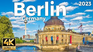 Berlin 2023 Germany Walking Tour 4k Ultra HD 60 fps  With Captions [upl. by Elocon888]