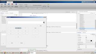 Design Advance and Basic Calculator set buttons visible and invisible in MATLAB AppDesigner [upl. by Nelaf957]