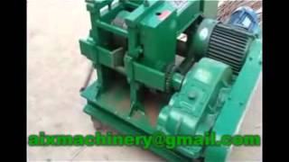 6 14mm scrap bar straightening machine [upl. by Animaj]