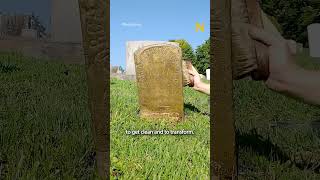 Bringing these gravestones back to life 😍👏👏 [upl. by Shishko]