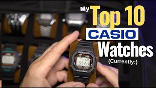 Top 10 Casio Watches 2023 [upl. by Garibald574]