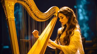 Heavenly Harp Music 🎵 Serene Melodies for Stress Relief amp Deep Relaxation [upl. by Albertson]