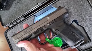 CANIK TP9 SF ELITES 9MM PISTOL REVIEW AND UNBOXING  9mm Pistol [upl. by Fillbert436]