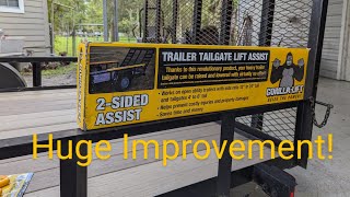 Gorilla lift trailer ramp assist [upl. by Yme]