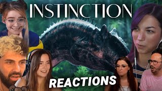 Gamers React To Instinction Gameplay Trailer  Future Games Show 2023 [upl. by Ahsiekam]