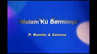 MALAM KU BERMIMPI  KARAOKE NO VOCAL [upl. by Enicnarf]