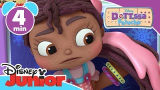 Dottoressa Peluche  Ospedale dei giocattoli  La coraggiosa Anna  Disney Junior Italia [upl. by Yenitsed]