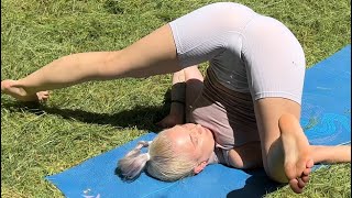 Sunny yoga in nature with Sasha  Part 5 [upl. by Licastro]