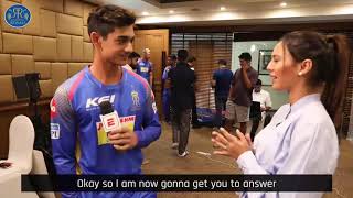 Aryaman Birla  ESPN Chat  IPL 2018  Rajasthan Royals [upl. by Nyrret]