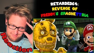 Retarded64 Revenge of freddys spaghettria REACTION  NO WORDS [upl. by Mcadams]