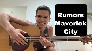 Rumors TRIBL  Maverick City Music  Beginners Guitar Lesson [upl. by Eerised]