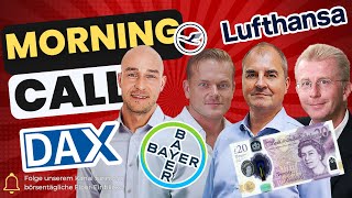 DAX Letzter Tag im MonatQuartal Bayer 3fach hält besser Lufthansa Jetzt Long [upl. by Akela]