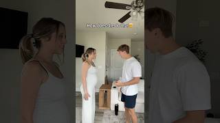 My Husband Reacts to My Baby Bump Deflating [upl. by Kared]