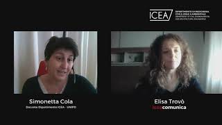 Iceacomunica intervista la Professoressa Simonetta Cola [upl. by Willmert]