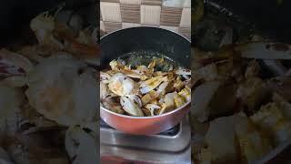 Crabs currytrending food crabs sea youtubeshorts viralshort [upl. by O'Brien397]