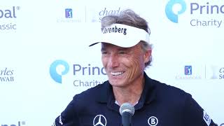 Bernhard Langer Saturday Flash Interview 2024 Principal Charity Classic [upl. by Cooperman]