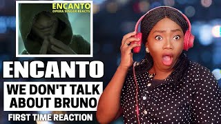 We Dont Talk About Bruno From quotEncantoquot REACTION😱  OPERA SINGER REACTION AND ANALYSIS [upl. by Tullius]