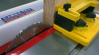 How do I hold timber when using a table saw Featherboards Magswitch and Kreg  16 [upl. by Idou]