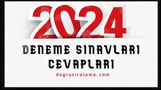 2223 MAYIS 2024 345 TÃœRKÄ°YE GENELÄ° SON PROVA DENEME SINAVI YORUMLARI  345 CEVAPLARI NE ZAMAN [upl. by Veats211]