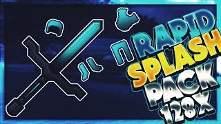 🌊 Minecraft PvP Texture Pack  RAPID SPLASH PACK 128x FPS  🌊 1718  UHCKohiSG  🌊 [upl. by Bartolemo]