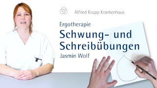 Ergotherapie für Zuhause Schwung und Schreibübungen [upl. by Anifled]