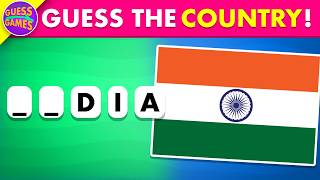 Can You Identify the Country from Its Flag 🌍 Drop Your Answers and Show Off Your Knowledge quiz [upl. by Oznarol]