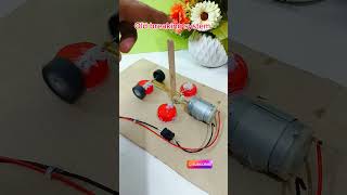 Science Project for class 7th student dcmotor shorts shortsvideo viralshorts scienceexperiment [upl. by Misha594]